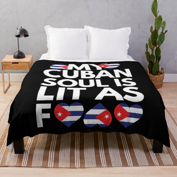 Item preview, My Cuban Soul is Lit AF designed and sold by HelloFromAja.