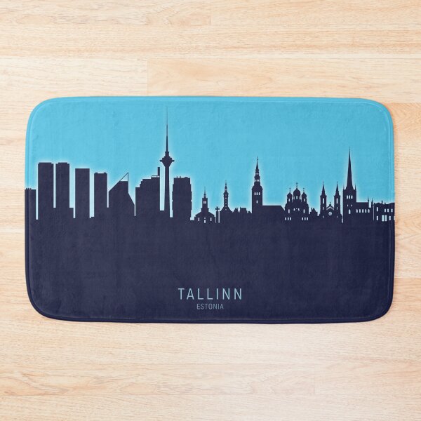 Item preview, Tallinn Estonia Skyline designed and sold by ArtPrints.