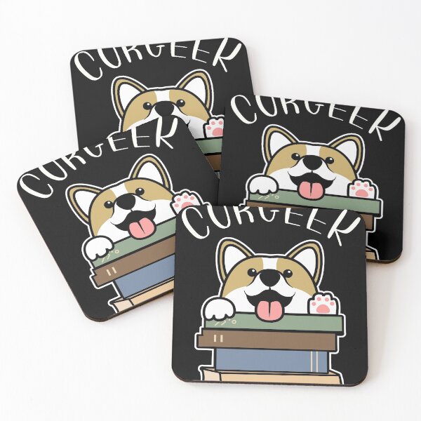 Item preview, Funny Corgi Geek Corgeek Book Lovers Gift design product designed and sold by Lisbob.
