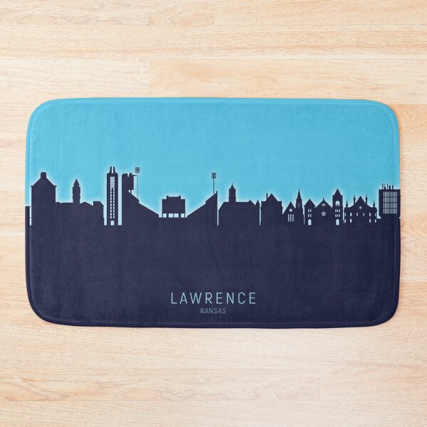 Item preview, Lawrence Kansas Skyline designed and sold by ArtPrints.