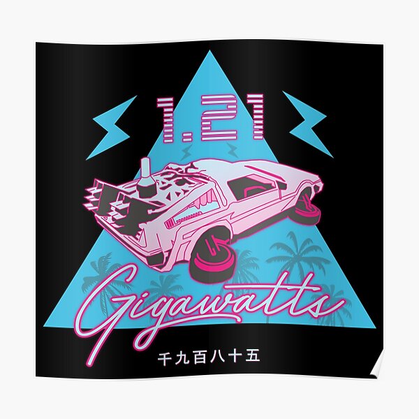 Back to the 80s Poster