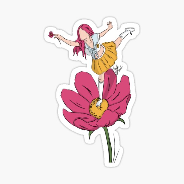 Be Kind Without Background Sticker