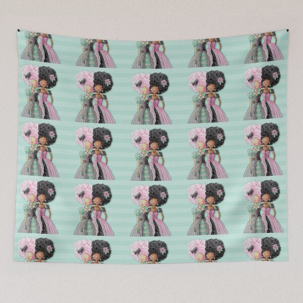 Item preview, Marie Antoinette Cute Girls Pastels Watercolor designed and sold by VicEllisArt.