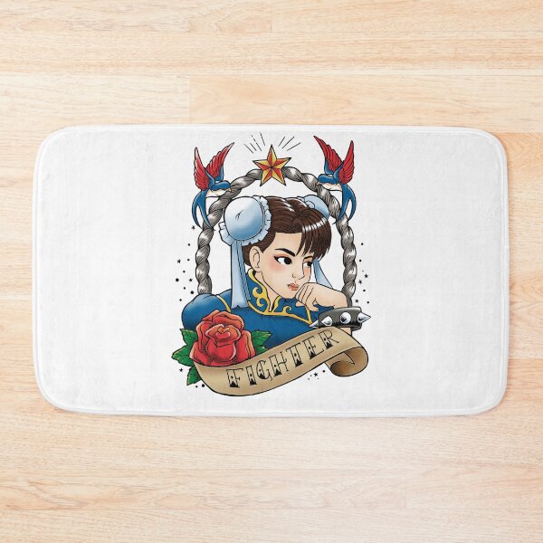 Item preview, Fighter girl tattoo designed and sold by andresMvalle.
