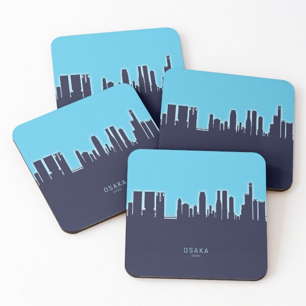 Item preview, Osaka Japan Skyline designed and sold by ArtPrints.