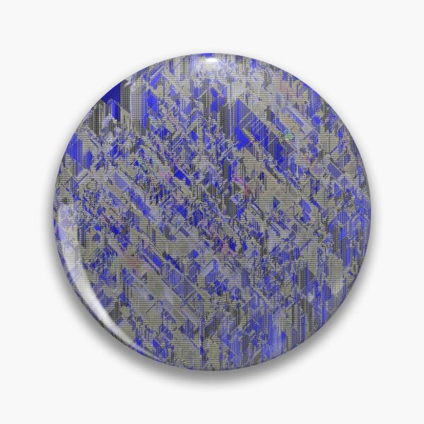 Item preview, Square blue designed and sold by fractionisnoise.