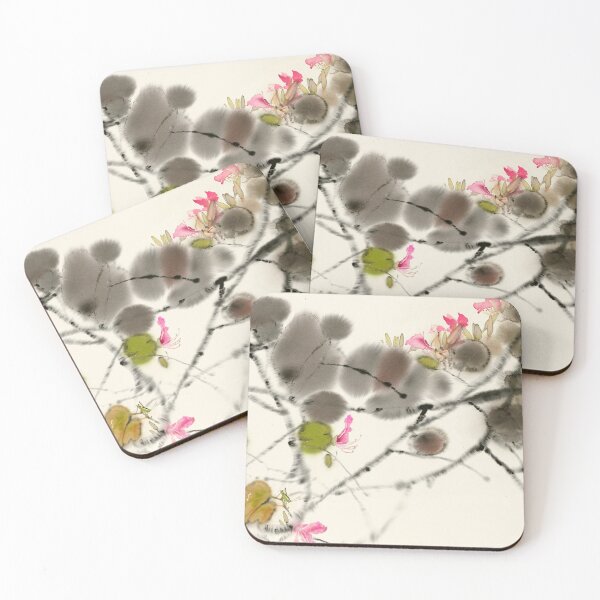 Item preview, Bauhinia and katydid designed and sold by Sun Lin.