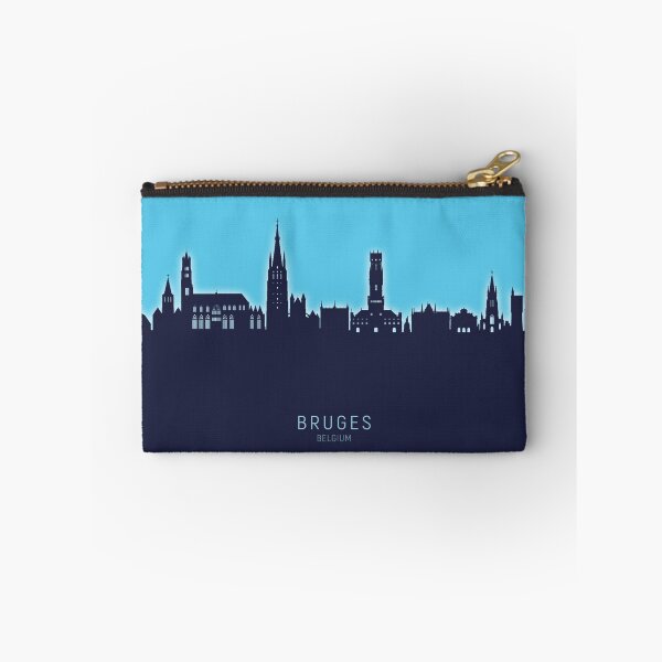 Item preview, Bruges Belgium Skyline designed and sold by ArtPrints.