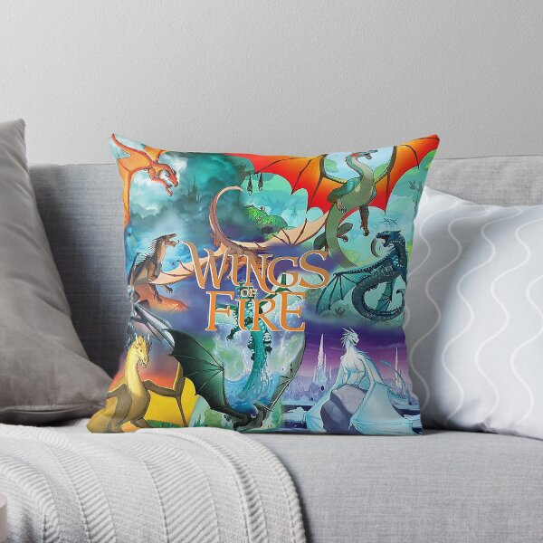 Wings Of Fire All Together Throw Pillow