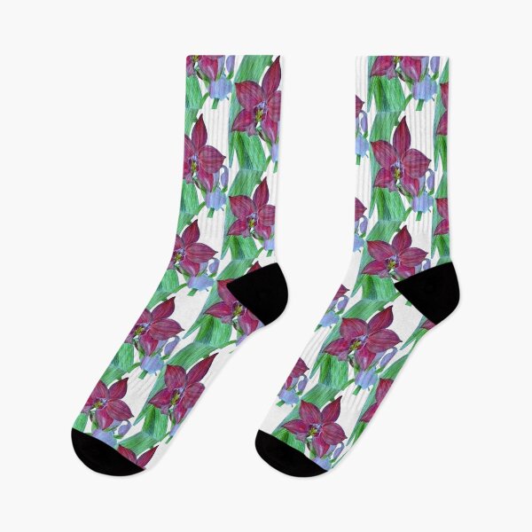 Item preview, Terrestrial Pink Orchid Flower designed and sold by Charles Roring.