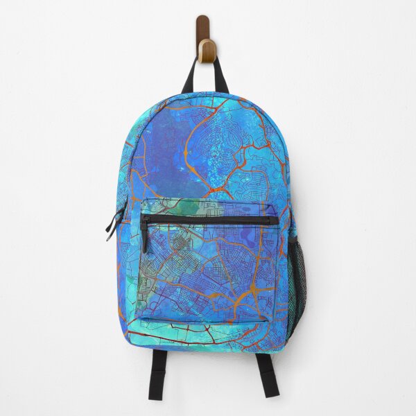 Item preview, Kuala Lumpur Malaysia Street Map Blue Lagoon designed and sold by IvonDesign.