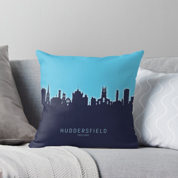 Artikelvorschau, Huddersfield England Skyline entworfen und verkauft von ArtPrints.