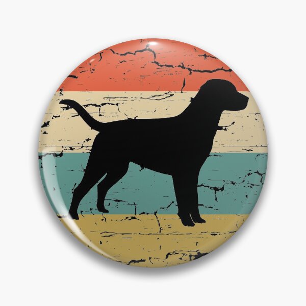 Artikelvorschau, Chocolate Labrador  Vintage Retro entworfen und verkauft von rafaeltto.