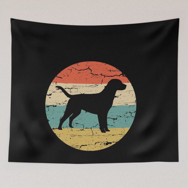 Item preview, Chocolate Labrador  Vintage Retro designed and sold by rafaeltto.