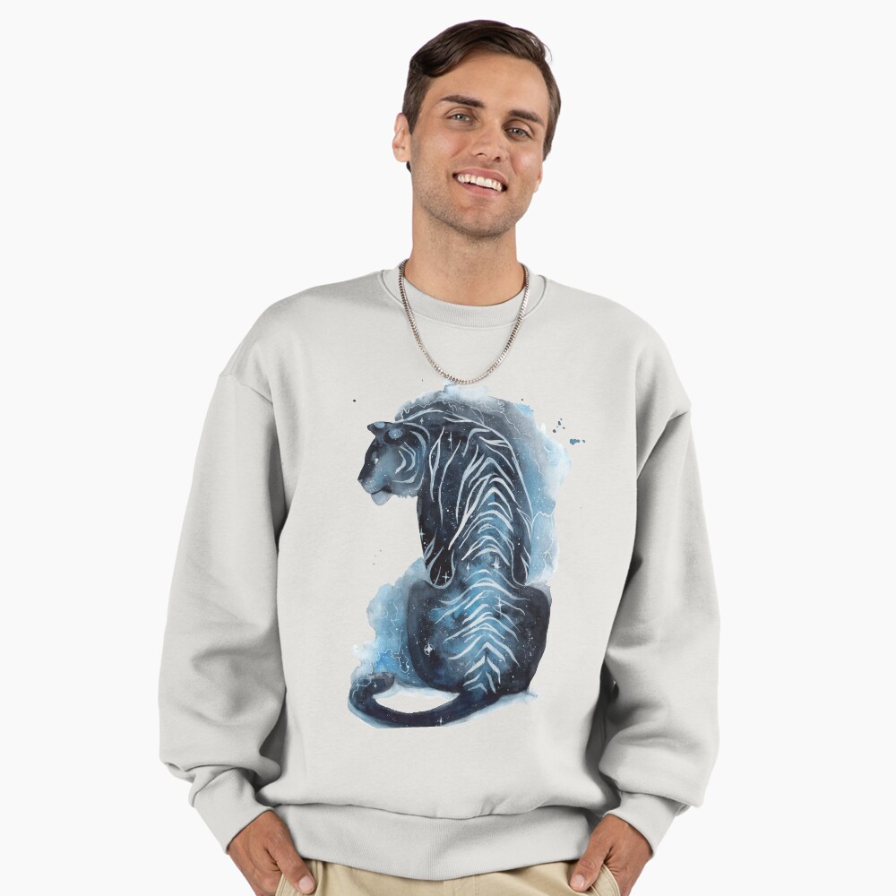 Watercolor Galaxy Tiger Journal