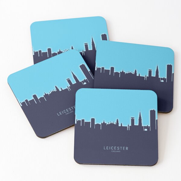 Item preview, Leicester England Skyline designed and sold by ArtPrints.