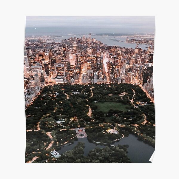 nyc view Poster