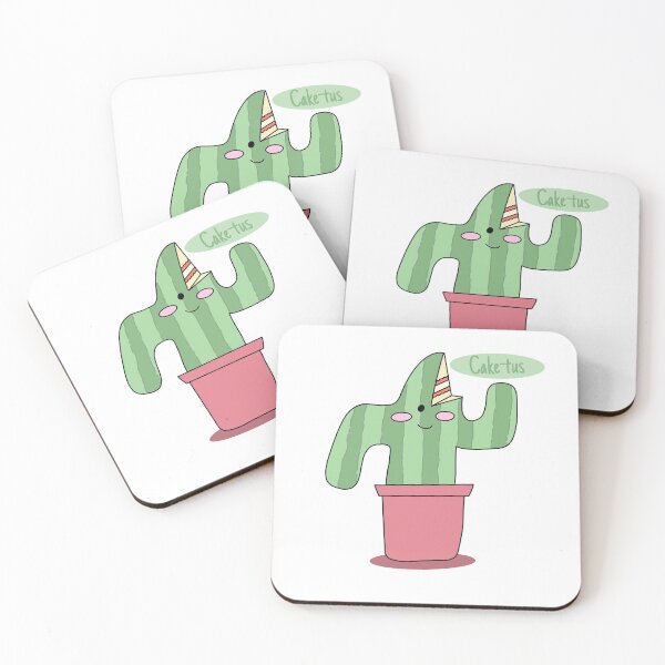 Item preview, Cake-tus - Cactus Pun designed and sold by MammaPanda.