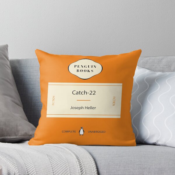 Vista previa del artículo con la obra «Catch-22 por Joseph Heller Penguin Classic Cover», diseñado y vendido por Davology.