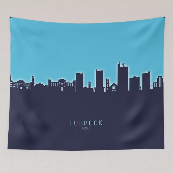 Item preview, Lubbock Texas Skyline designed and sold by ArtPrints.