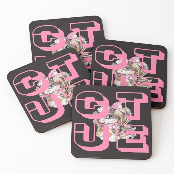 Item preview, CUTE Puppy Pink designed and sold by Stipper Store.