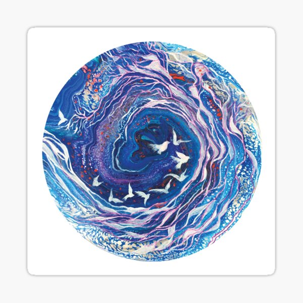 Tranquility Sticker