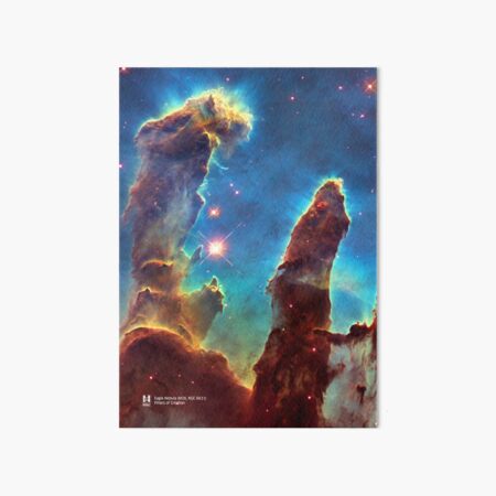 Pillars of Creation PHOTO Hubble Telescope Eagle Nebula Space Art Print 5x7 