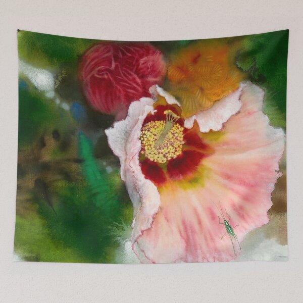 Item preview, Bauhinia and katydid designed and sold by Sun Lin.