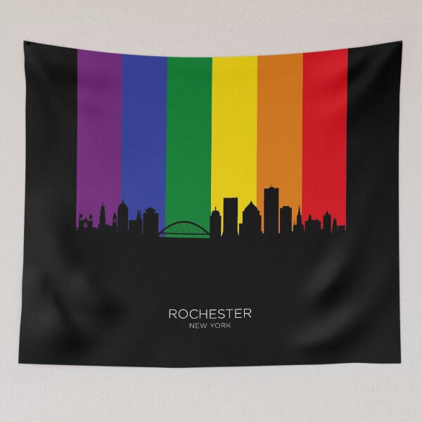 Item preview, Rochester New York Skyline designed and sold by ArtPrints.
