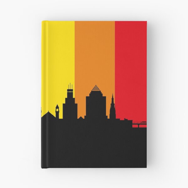Item preview, Durham North Carolina Skyline designed and sold by ArtPrints.