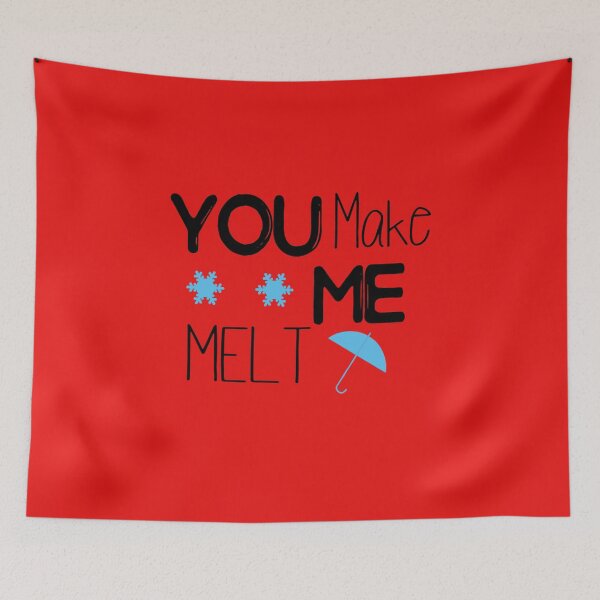 Item preview, the blue umbrella you make me melt designed and sold by diab diab.
