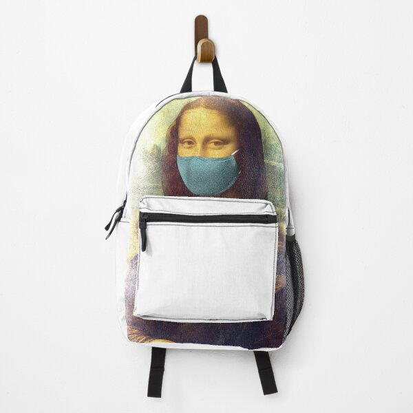 Item preview, Mona Lisa Wearing Mask designed and sold by mamox7.