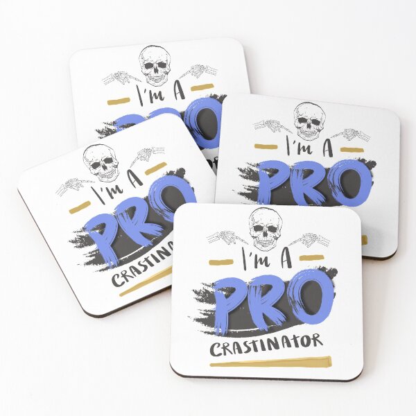 Item preview, 'PRO'crastinator- typographic design.  designed and sold by damatiousalbert.