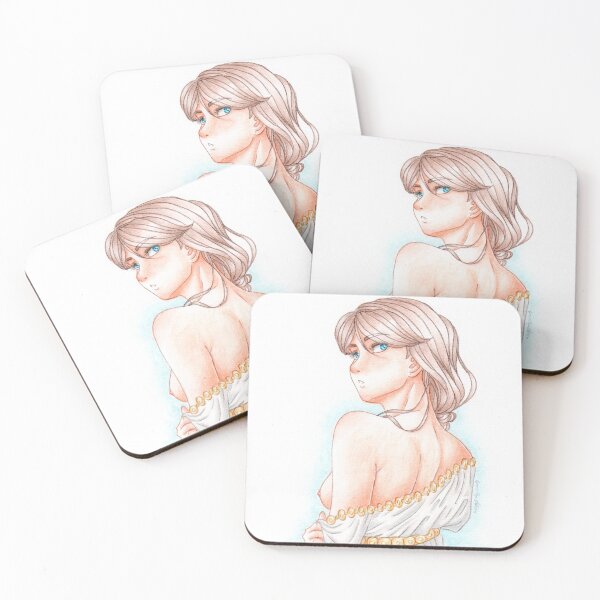 Item preview, Flaminia watercolor designed and sold by Gessy.