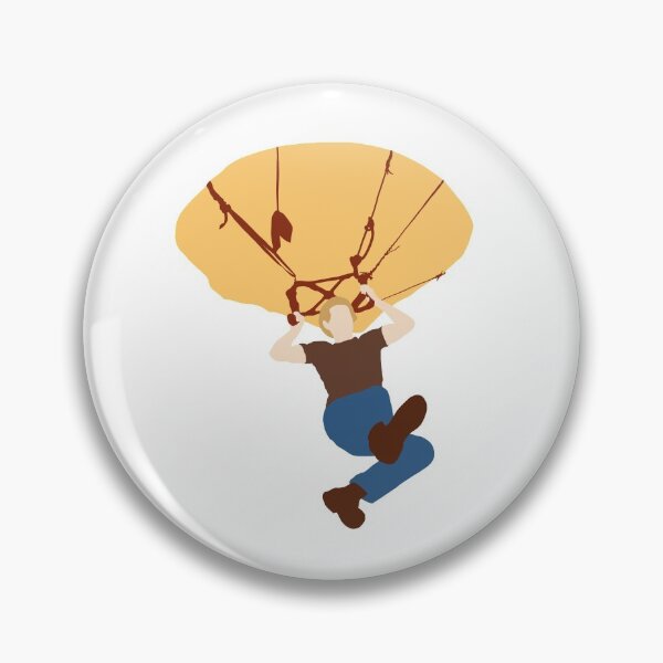Item preview, MacGyver with Parachute (No Logo) designed and sold by Carpenoctemily.