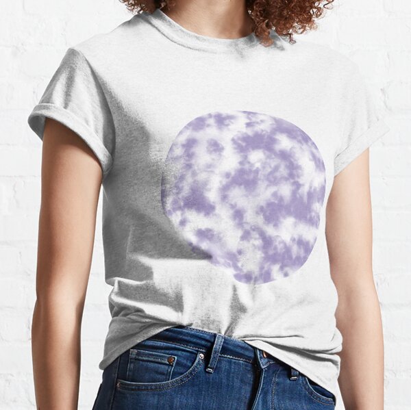 clouds tie dye shirt