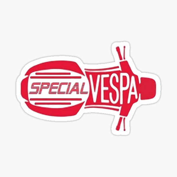Special Vespa Sticker