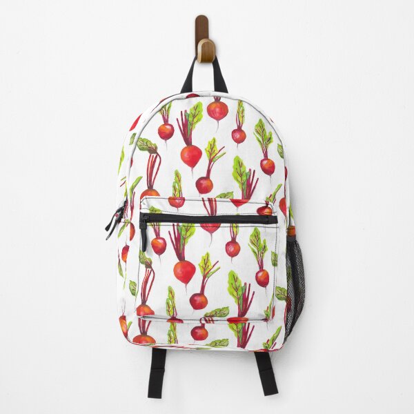 Item preview, Watercolor beetroot illustration in pattern repeat designed and sold by kittyvdheuvel.