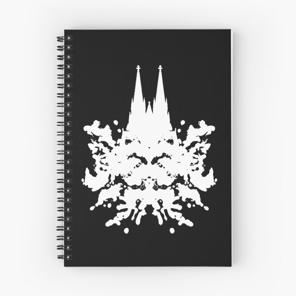 Artikelvorschau, rorschach, rorschach test, tintenkleckse, klecks, flecken, dom, kölner dom, cathedral, köln, cologne, stadt, entworfen und verkauft von atelier-vladi.