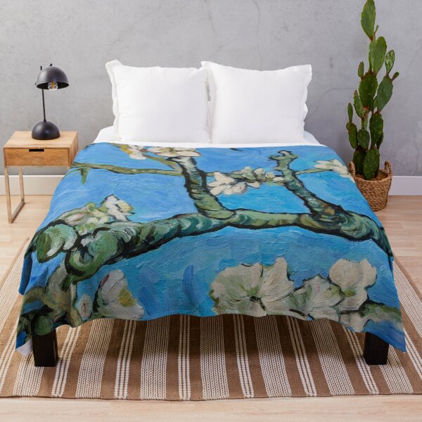Item preview, Flowering almond branches oil painting designed and sold by NinoPonditerra.