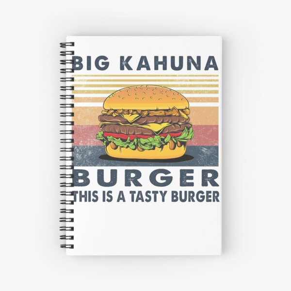 What A Burger Spiral Notebooks Redbubble - cheese burger song code for radio roblox