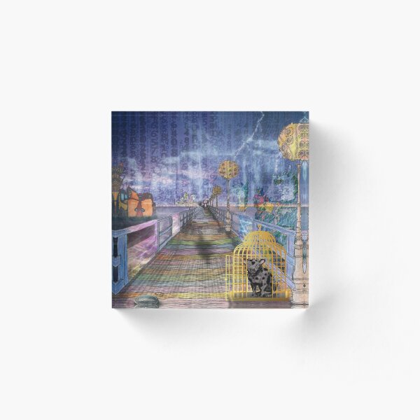 that mean his life Acrylic Block