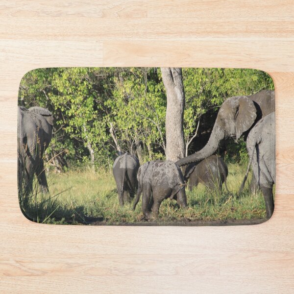 Item preview, Elephant who comes to drink designed and sold by EstelleRossetti.