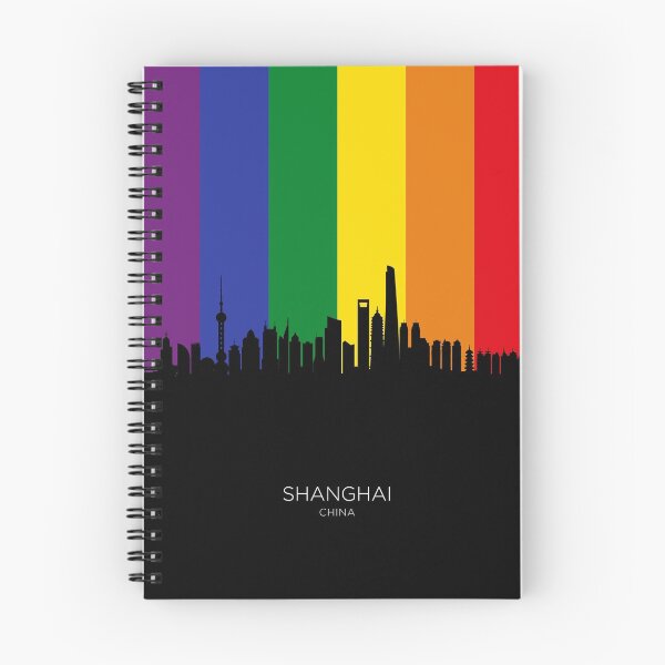 Artikelvorschau, Shanghai China Skyline entworfen und verkauft von ArtPrints.