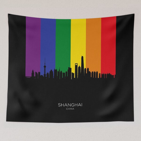 Item preview, Shanghai China Skyline designed and sold by ArtPrints.