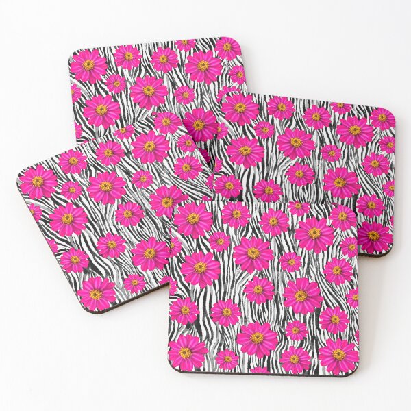 Item preview, Zebra Zinnias designed and sold by RC-aRtY.