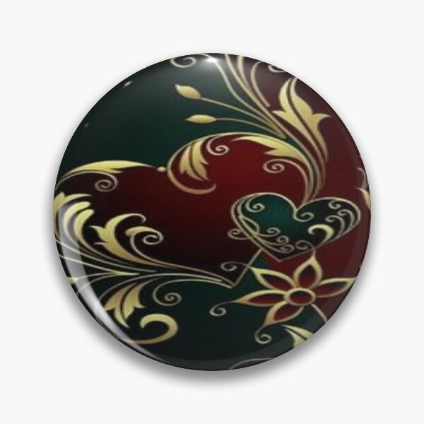 Item preview, red heart,flower heart, designed and sold by BLDAIRSH.
