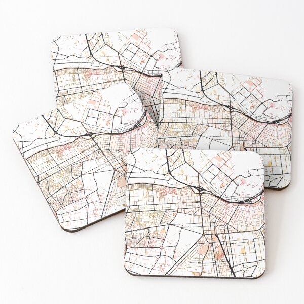 Item preview, Lima Peru Street Map Color designed and sold by IvonDesign.
