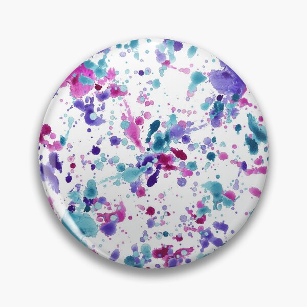 Item preview, Paint splatter watercolors designed and sold by kittyvdheuvel.