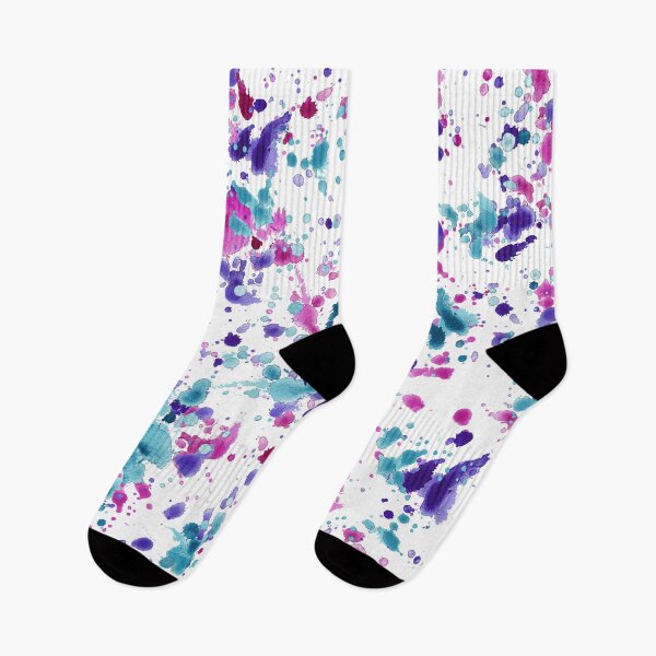 Item preview, Paint splatter watercolors designed and sold by kittyvdheuvel.